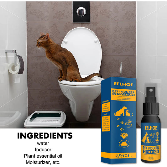 30ml Small Dog Cat Pet Training Defecation Dog Defecation Inducer Teddy Spray Defecation Inducer Toilet Inducer
