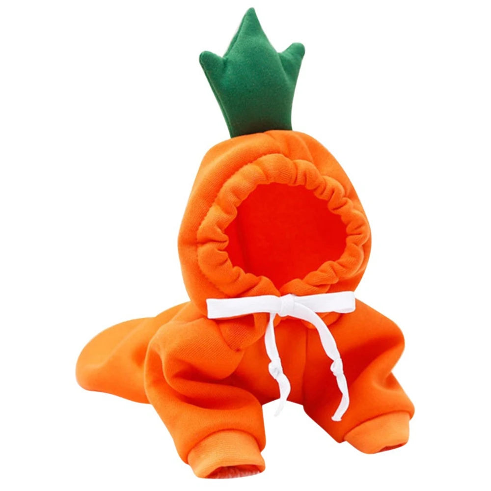 Cute Fruit Dog Clothes for Small Dogs Hoodies Warm Fleece Pet Clothing Puppy Cat Christmas Costume Coat Chihuahua Jacket Suits