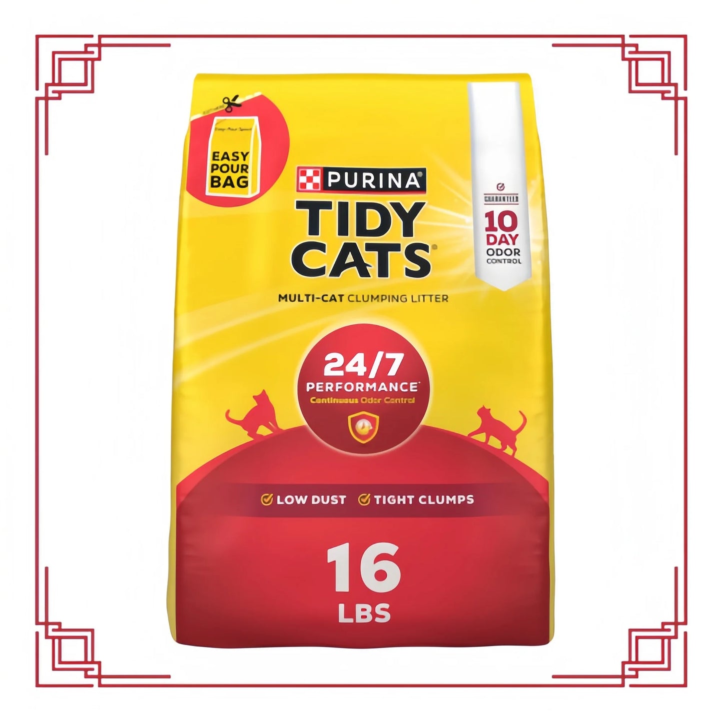 All-Weather Clumping Cat Litter | 16lb Deodorizing & High-Efficiency for All Cats