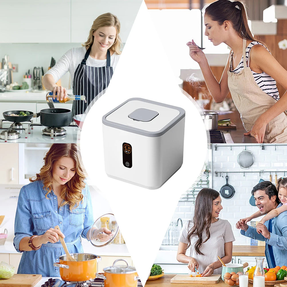 5KG Food Containers Bins Moistureproof Pet Dog Cat Food Organizer Multi-Purpose Large Capacity for Kitchen Pantry Organization