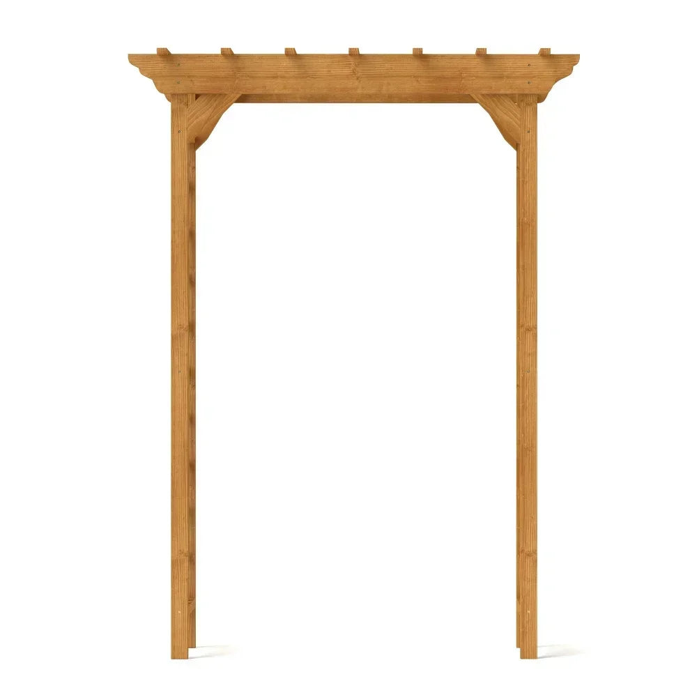 Wooden Arbor, Wedding Arch for Ceremony, Wood Trellis for Plant Climbing, Christmas Decor Pergola for Garden Backyard