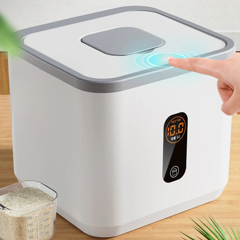 5KG Food Containers Bins Moistureproof Pet Dog Cat Food Organizer Multi-Purpose Large Capacity for Kitchen Pantry Organization