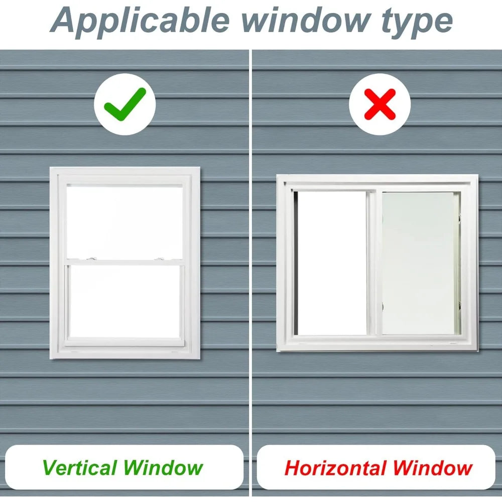 Cat Window Box, Universal Cat Window Perch Catio with Waterproof Transparent Top Fits Double Hung Frames 24" to 42.5" Wide, for