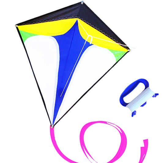 New Arrive Outdoor Sport  Kite / Diamond Kites For Children  With Handle And Line Good Flying