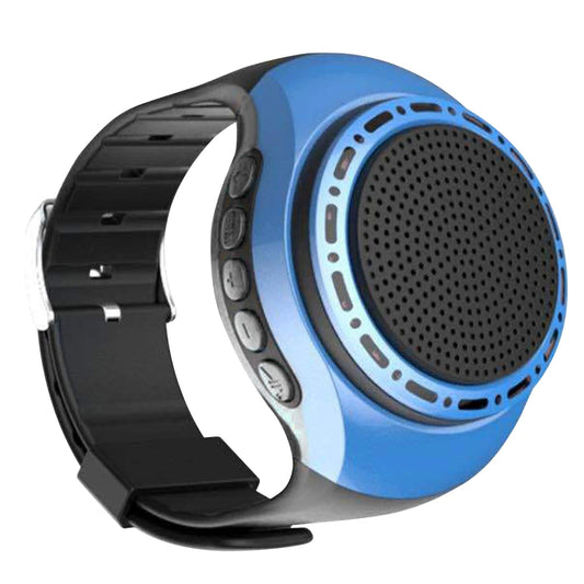 USB Rechargeable Bicycle Audio Portable Wrist Watch Speaker Cool Lighting Bluetooth-compatible Sports Music FM Radio