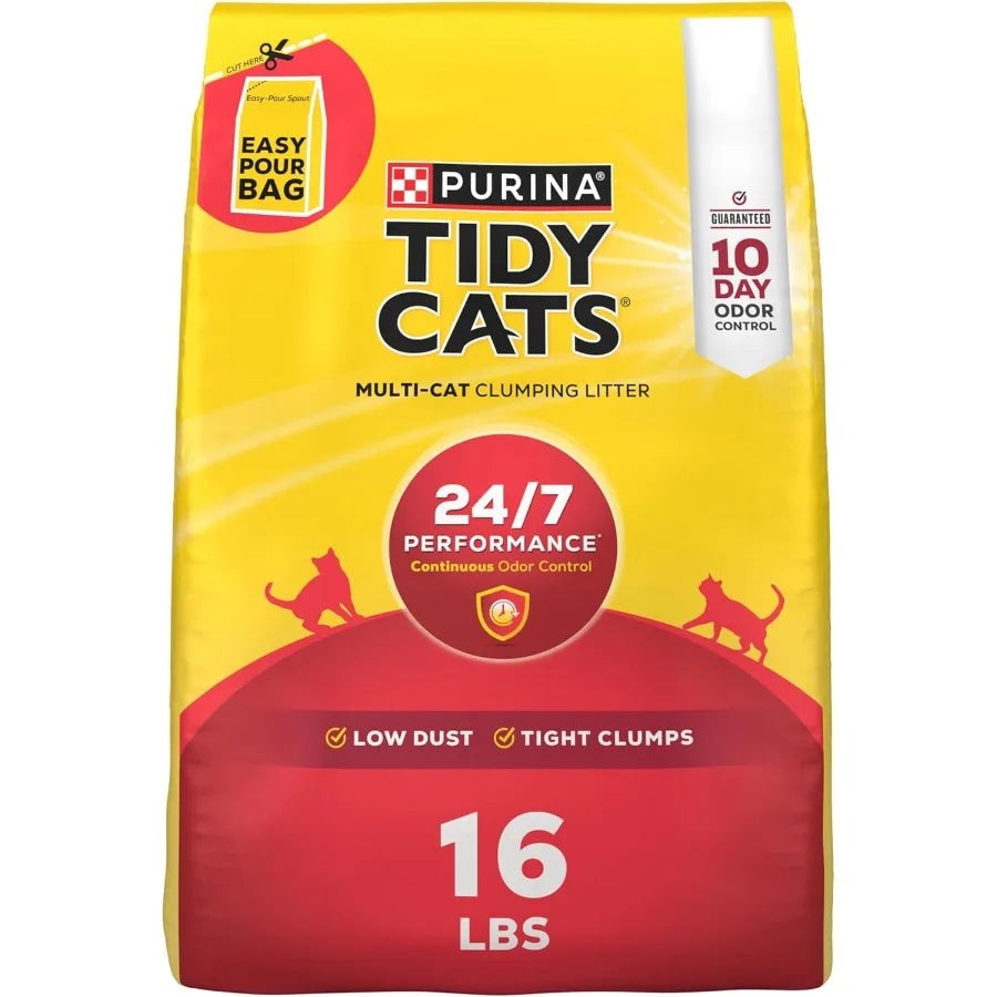 All-Weather Clumping Cat Litter | 16lb Deodorizing & High-Efficiency for All Cats