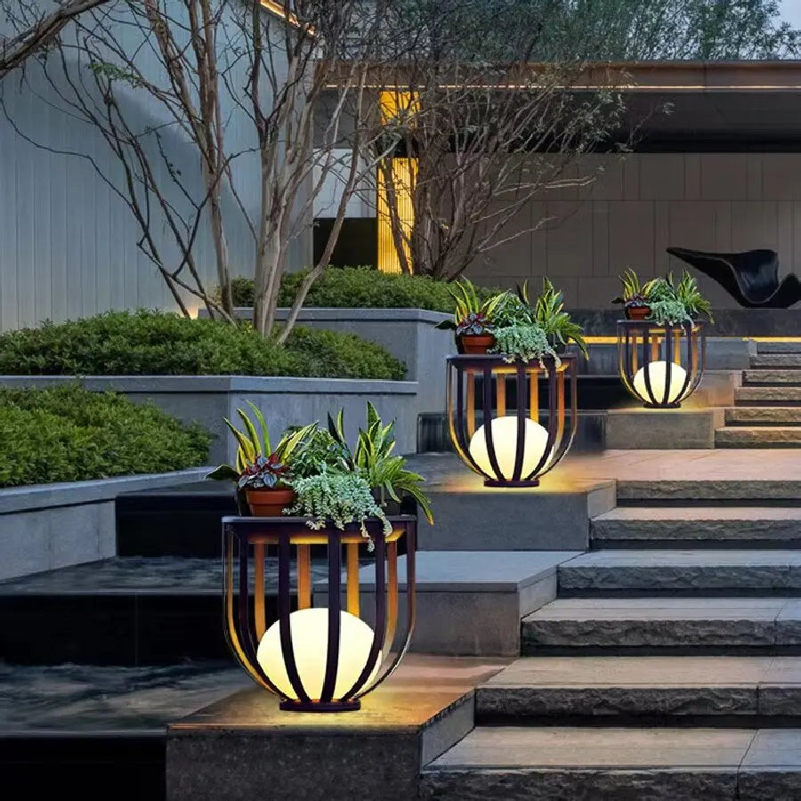 1PC Solar Floor Lamp, Solar Garden Light, Outdoor Lights waterproof