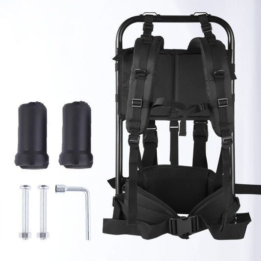 Camping Backpack External Frame Heavy Carrying Backpack Frame Portable Foldable Hunting Carrier Bag Holder For Camping Hiking
