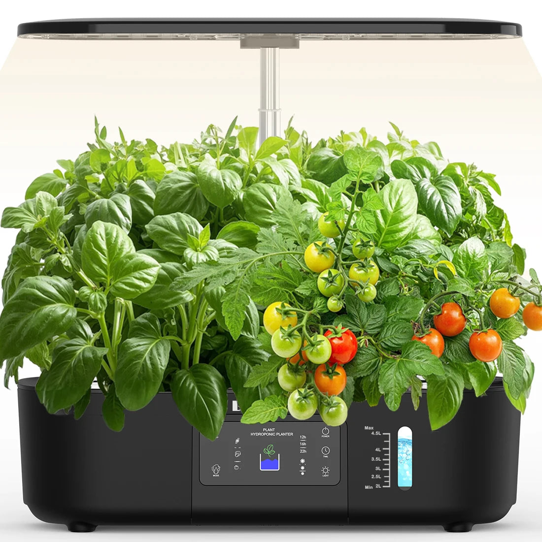 Hydroponics Growing System,BHTNYOO-13 Pods Indoor Herbs Garden Gardening Kit with Multi-Mode Adjustable Height LED Growth Lights - Quick and EZ Shop