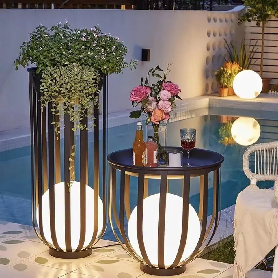 1PC Solar Floor Lamp, Solar Garden Light, Outdoor Lights waterproof