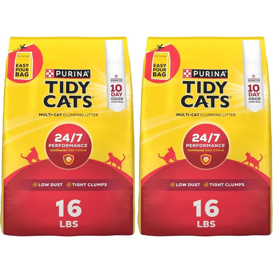 All-Weather Clumping Cat Litter | 16lb Deodorizing & High-Efficiency for All Cats