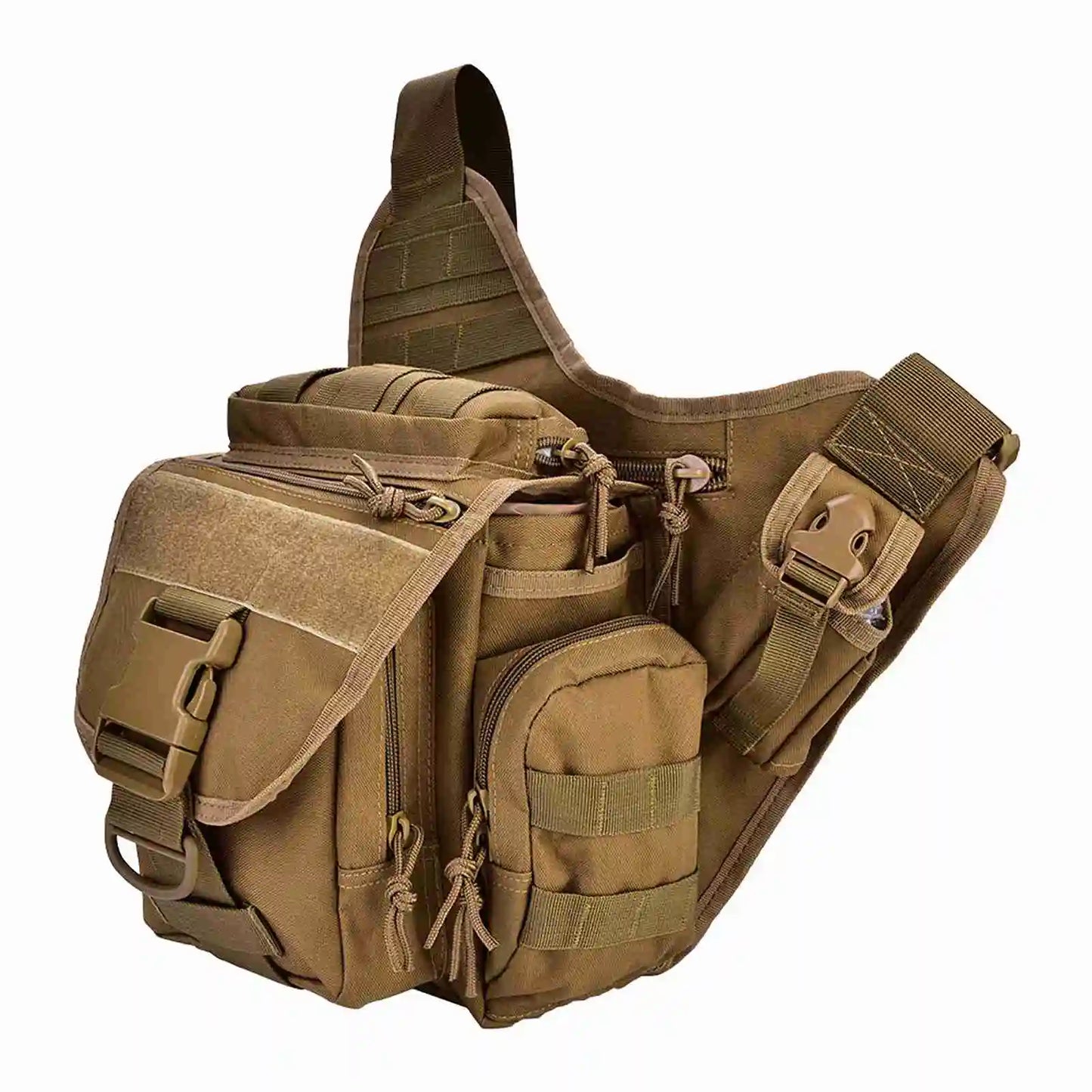 2025 New  Men Military Chest Shoulder Bag Pack for Travel Hiking Outdoor Equipment Chest Bag Chest Pack Military Chest Bag