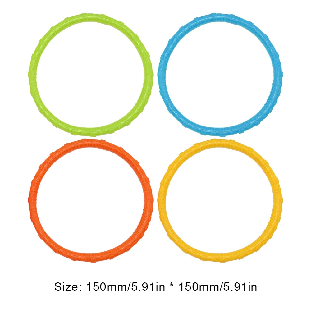 Ren Summer Pool Diving s Creative Throwing Dive Water  Pool Treasure Hunt Diving Torpedo Water Ring Pool Accessories