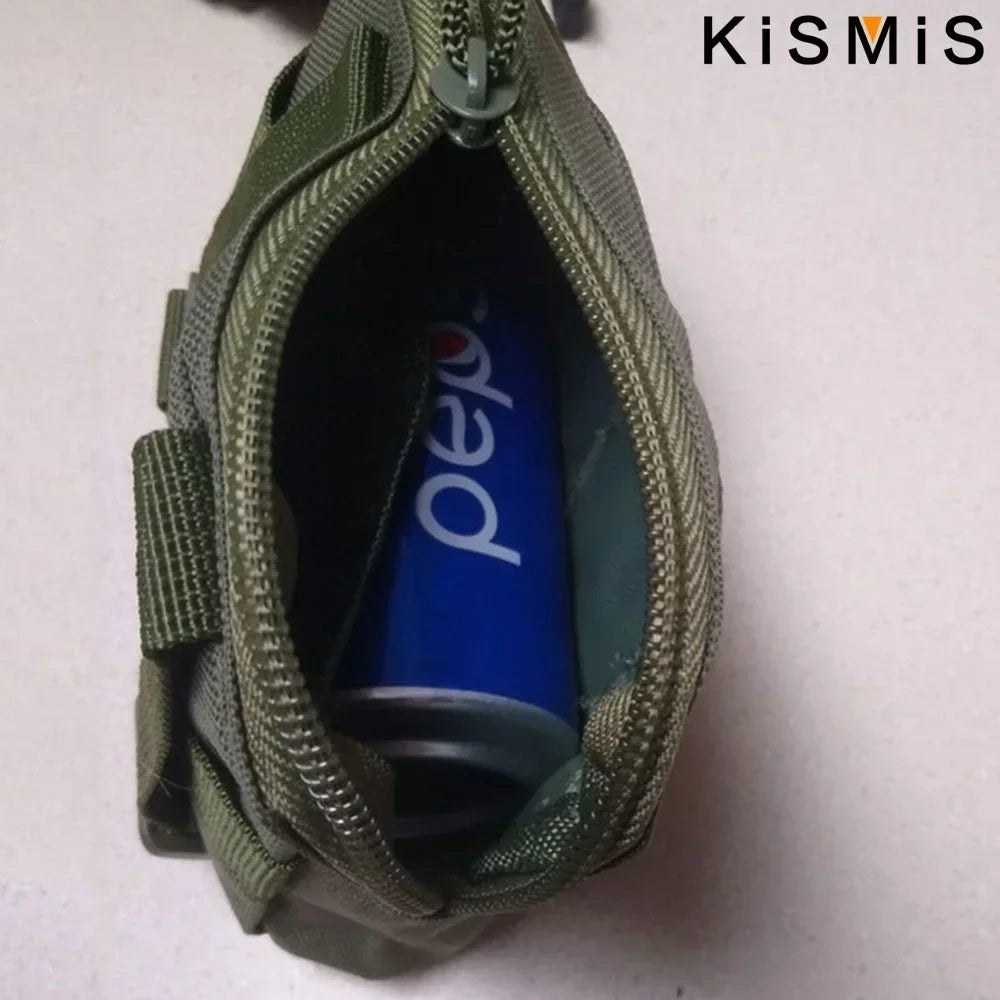 KISMIS Outdoor EDC Carry Tool Waist Bag Molle Vest Tactical Accessory Bag Medical First Aid Bag Hunting Bag Survival Equipment