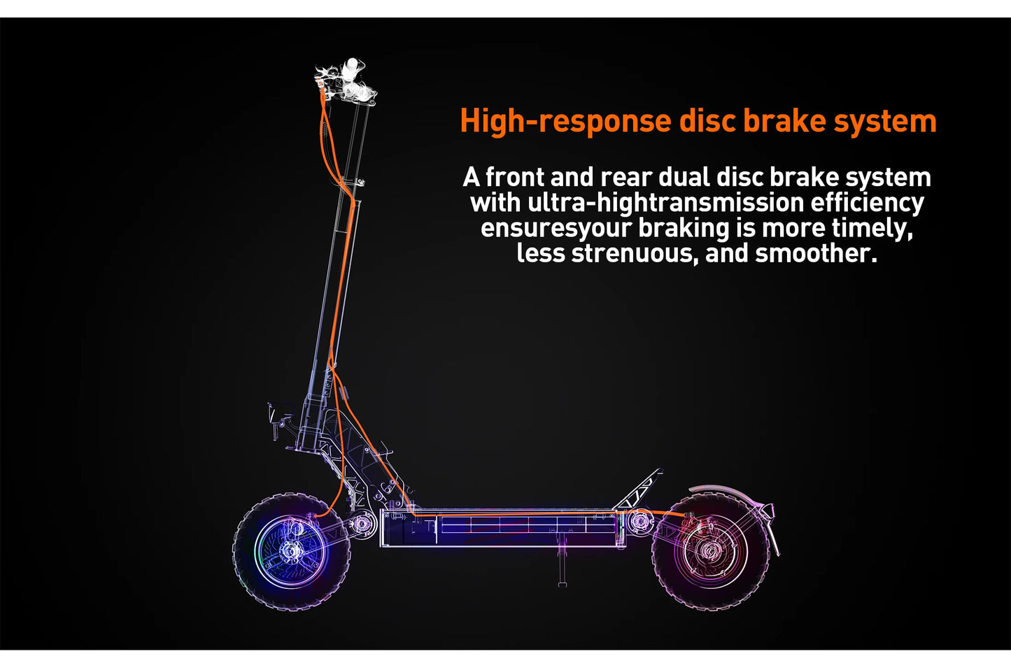 JOYOR S5-Z Electric Scooter 600W Motor 48V13Ah Battery E-Scooter 45KM Range 45KM/H Max Speed Off-road two-wheel Electric Vehicle