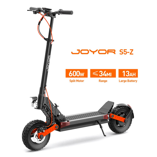 JOYOR S5-Z Electric Scooter 600W Motor 48V13Ah Battery E-Scooter 45KM Range 45KM/H Max Speed Off-road two-wheel Electric Vehicle