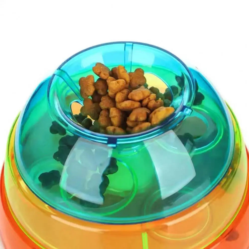 Pet Leaking Toy Dog Treat Tower Bite Resistant Tumbler Design Relieve Boredom Dog Puppy Leaky Food Toy Funny Dog Feed Toy