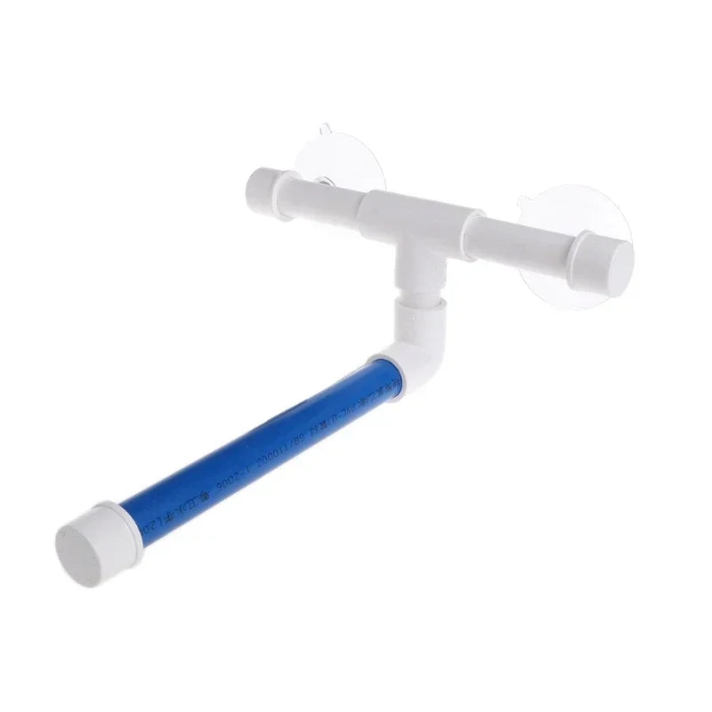 Suction Cup Bird Window and Shower Perch Toy for Parrot Macaw Cockatoo African  Conure Parakeet Bath Stand Toys