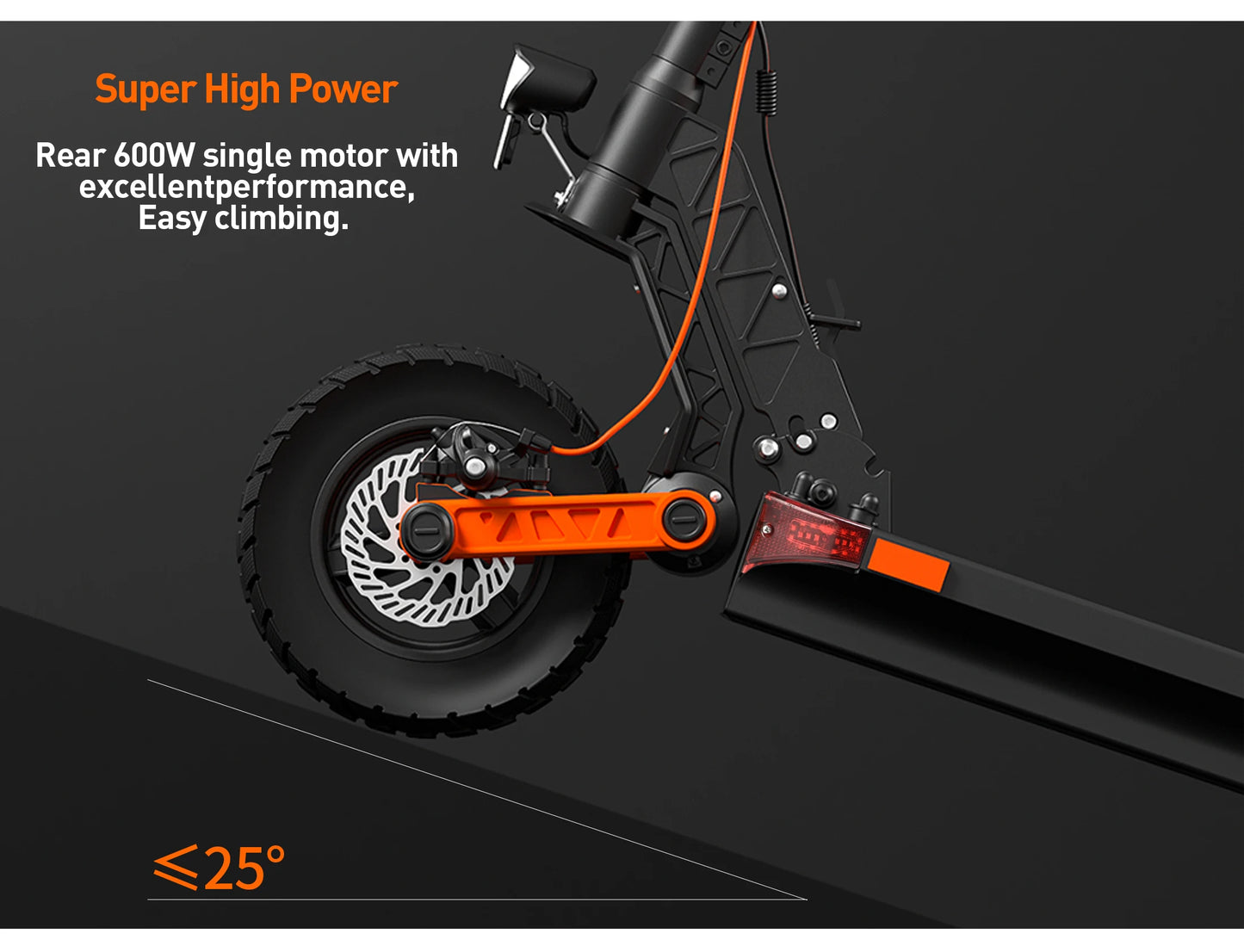 JOYOR S5-Z Electric Scooter 600W Motor 48V13Ah Battery E-Scooter 45KM Range 45KM/H Max Speed Off-road two-wheel Electric Vehicle