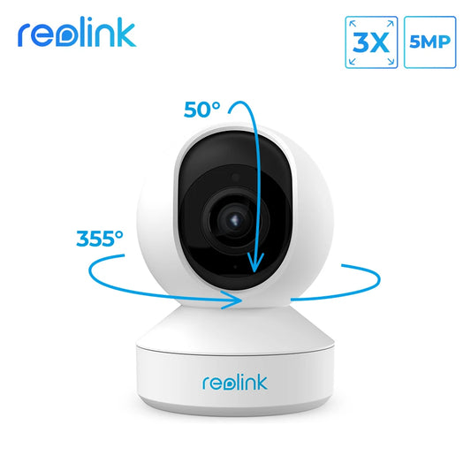 Reolink 5MP PTZ IP Camera E1 Zoom 3x Optical Zoom WiFi Security