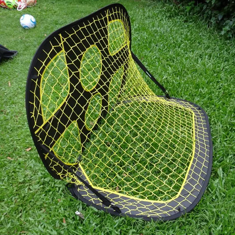 Kids Soccer Goal Portable Football Target For Soccer Cage Net Foldable Gate Impact-Resistant Outdoor Grass Football Training
