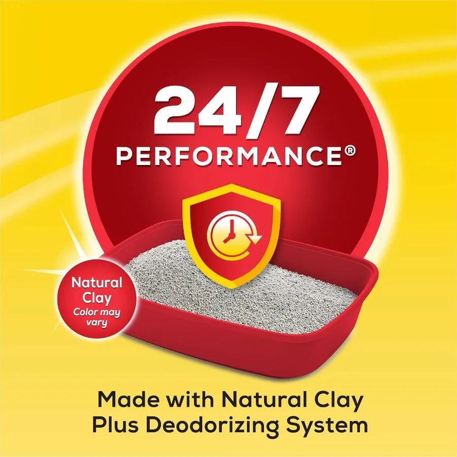 All-Weather Clumping Cat Litter | 16lb Deodorizing & High-Efficiency for All Cats
