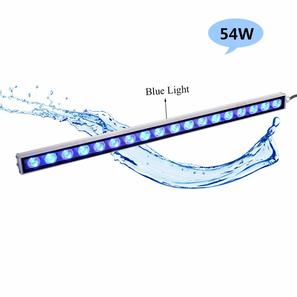 54W 81W 108W LED Bar Light IP65 Waterproof LED Aquarium Light Strip Reef Coral Plant Fish Tank Lamp Growth Greenhouse Lighting