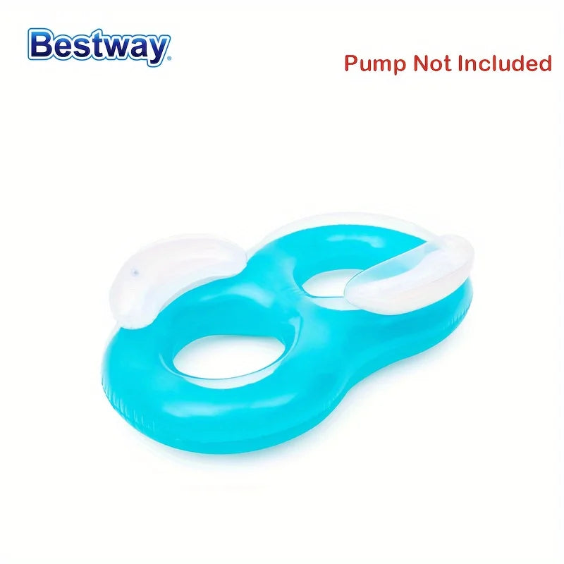 Bestway 43009 Aquatic Inflatable Waterbed Float Drainage Sports Adult Inflatable Swimming Circle Inflatable Float Bed Mattress