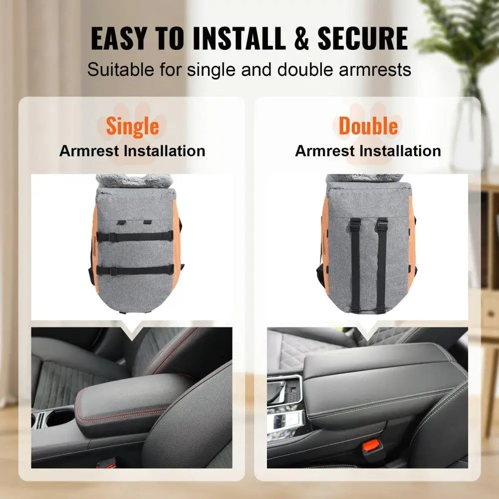 Dog Car Seat Booster for small Dogs Up to 8 lbs