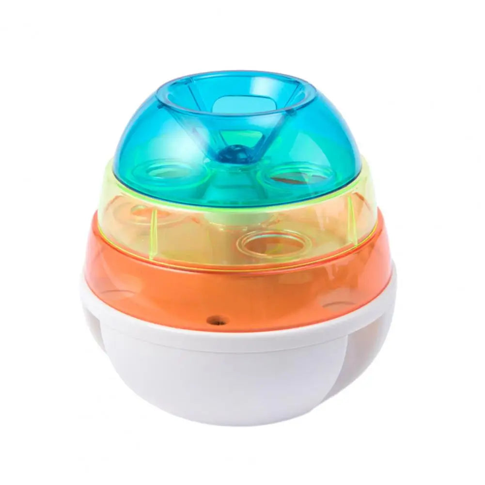 Pet Leaking Toy Dog Treat Tower Bite Resistant Tumbler Design Relieve Boredom Dog Puppy Leaky Food Toy Funny Dog Feed Toy