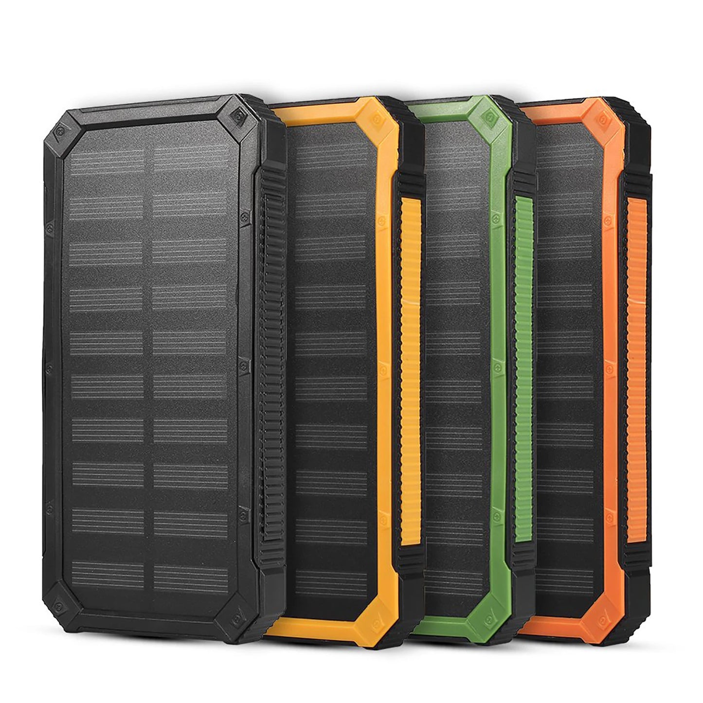 Mobile Power Bank Solar Power Bank Portable 20000mAh Fast Charging  USB Polar Mobile Power Bank Case  Kit Power Bank Case