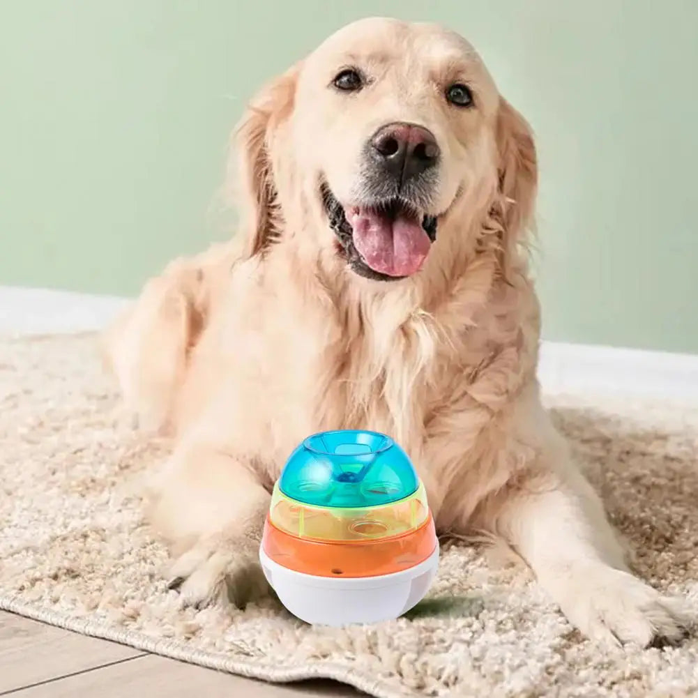 Pet Leaking Toy Dog Treat Tower Bite Resistant Tumbler Design Relieve Boredom Dog Puppy Leaky Food Toy Funny Dog Feed Toy