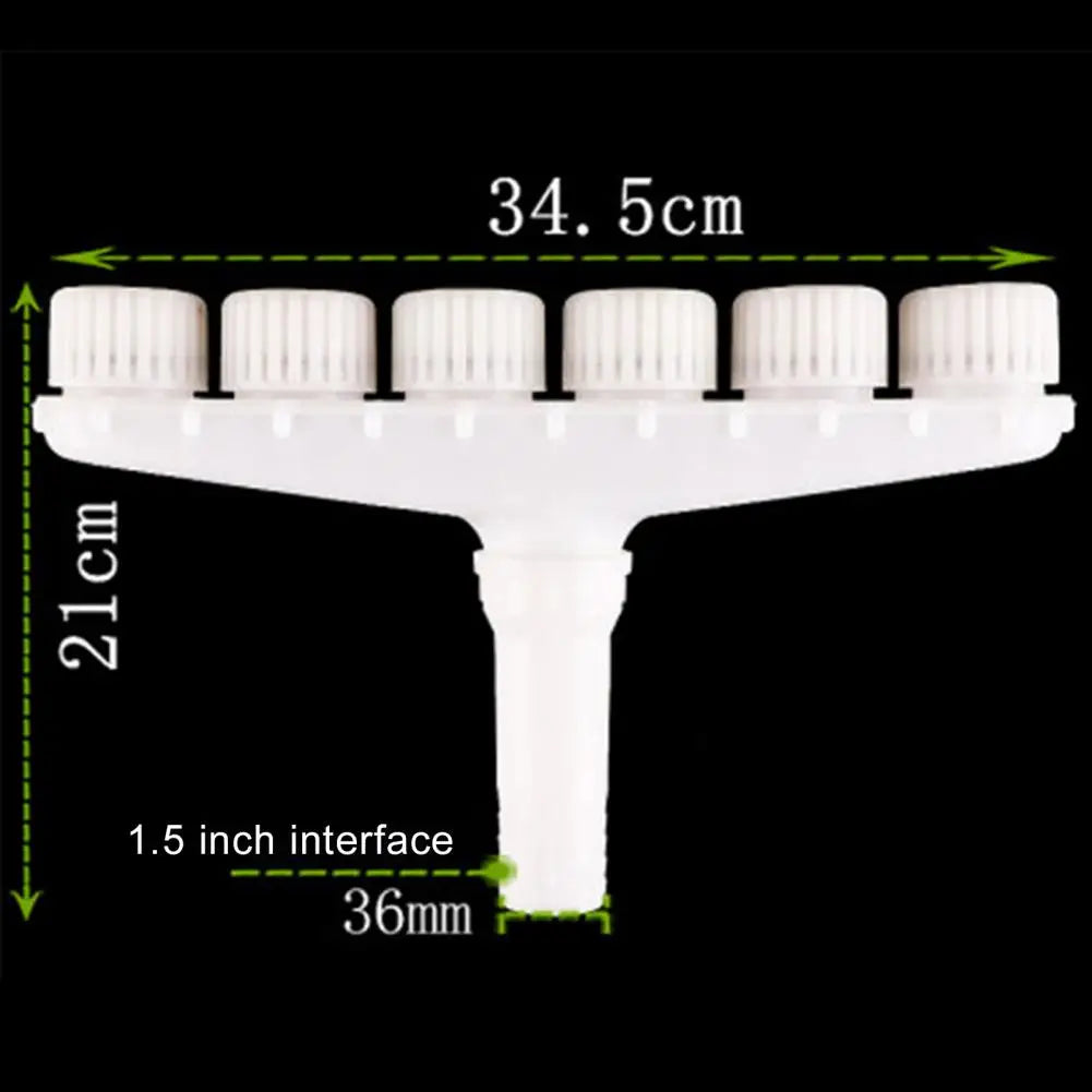 1 Inch/1.5 Inch Sprinkler Head Atomizing Watering Vegetables Plastic Convenient  Garden Sprinkler for Yard