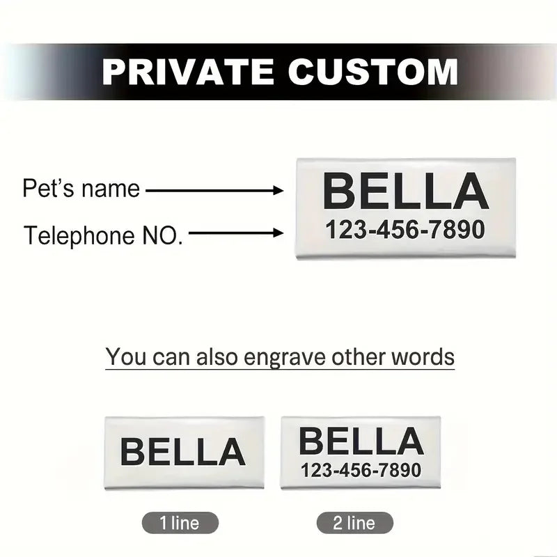 Personalized ID Tag Cat Collar with Bell Custom Collar Safety Breakaway Adjustable Nylon Engraving Small Kitten Necklace